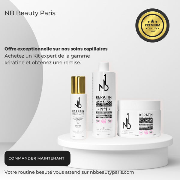 Soins Capillaires Professionnels à la Kératine - NB BEAUTY PARIS