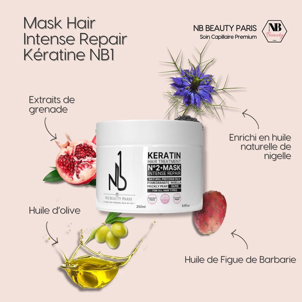 masque hair repair nb1 - nb beauty paris 