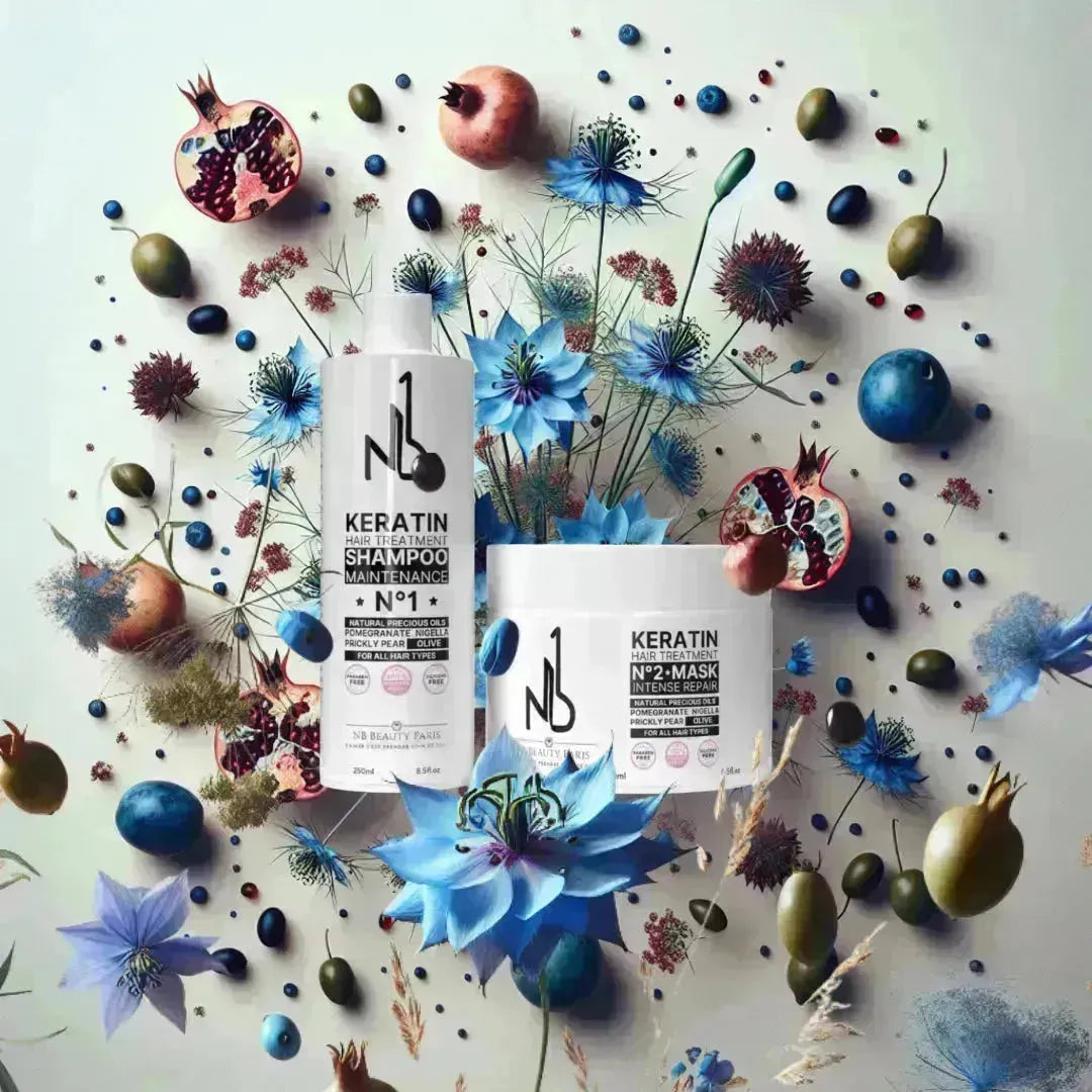 Mask Hair Repair Kératine NB1 - Soin intense Sans Sulfate - NB BEAUTY PARIS