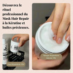 Mask Hair Repair Kératine NB1 - Soin intense Sans Sulfate - NB BEAUTY PARIS